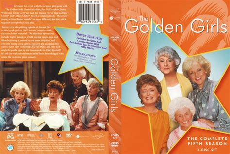 Golden Girls Season 5 - TV DVD Scanned Covers - Golden Girls Season 05 ...