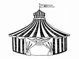 Circus Tent Coloring Sheet Pages sketch template