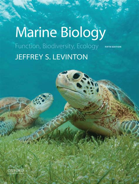 (PDF) Marine Biology, 5th Edition, Front Matter Coming in July