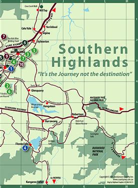 Southern Highlands Master Plan Map