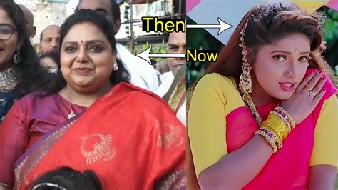 Then and Now Telugu Heroine Ravali Visuals | Actress Ravali at Tirumala | Wall Post - YouTube