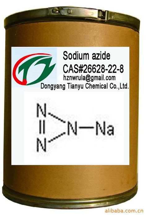 Sodium Azide (26628-22-8) at Best Price in Hangzhou, Zhejiang | Dongyang Tianyu Chemical Co.,ltd