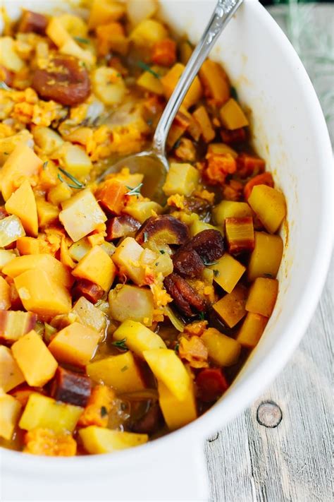 Root Vegetable Tagine with Apricots and Rosemary - Eating Bird Food