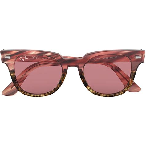 Ray-Ban Meteor Striped Havana Photochromic Sunglasses - Accessories