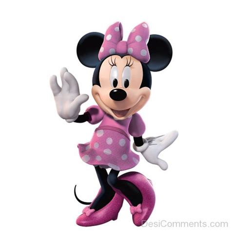 Minnie Mouse Looking Beautiful In Pink Dress - Desi Comments