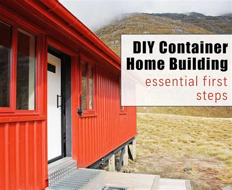 DIY Container Home Building: Essential First Steps - Off Grid World