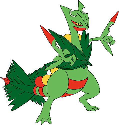 Mega Sceptile by Shadowdragon547 on DeviantArt