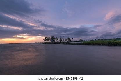 Kadamakkudy Ernakulam Kochi Kerala India Sunset Stock Photo 1548199442 ...