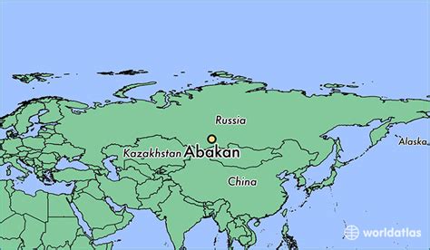 Where is Abakan, Russia? / Abakan, Khakassia Map - WorldAtlas.com