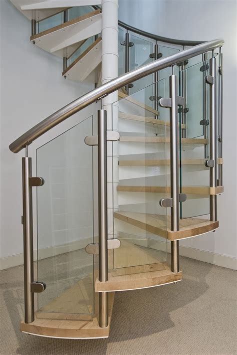 Glass spiral staircase innovative for indoor - My Staircase Gallery