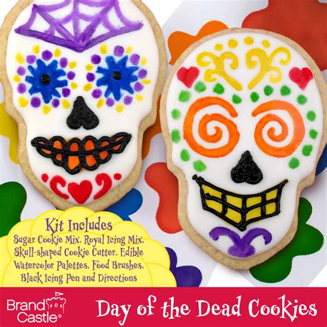 Day Of The Dead Cookie Kit | Crafty Cooking Kits