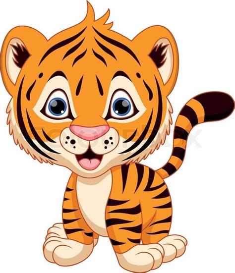 Baby tiger clipart 2 - WikiClipArt