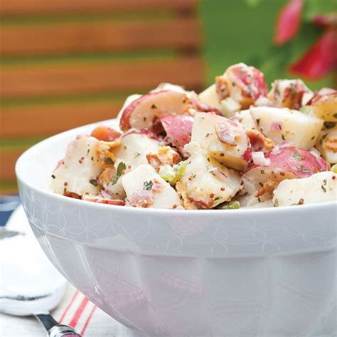 Red Potato Salad - Paula Deen Magazine | Recipe | Red potato salad ...