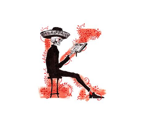 Dia de los Muertos font on Behance