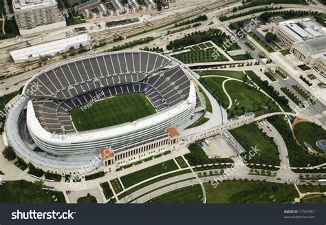 Chicago'S Famous Football Stadium Photographed In The Daylight Stock ...