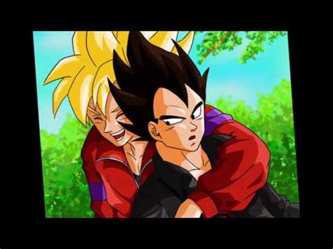 Goku X Vegeta - The Kiss - YouTube