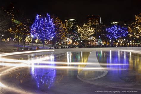 Boston - Common at Christmas | Robert Gillis New England Photography