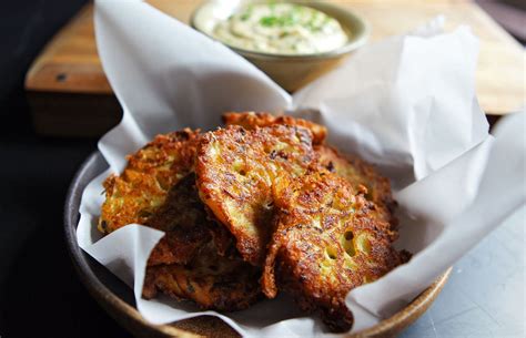 David Venable’s Summer Squash Fritters With Garlic Dipping Sauce Recipe ...