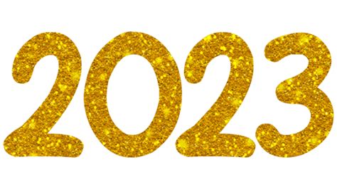 New Year 2023 Vector PNG Images, 2023 New Year Glitter Film Font Light Effect, 2023, New Year ...