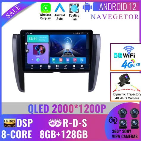 Android 12 Car Radio for Toyota Allion Premio 2007 2015 Multimedia ...