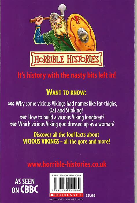 HORRIBLE HISTORIES: VICIOUS VIKINGS - BookXcess Online