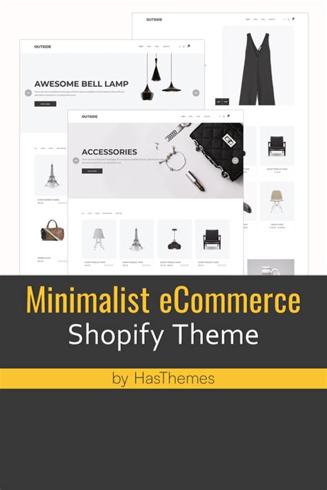 Minimalist eCommerce Shopify Theme – MasterBundles