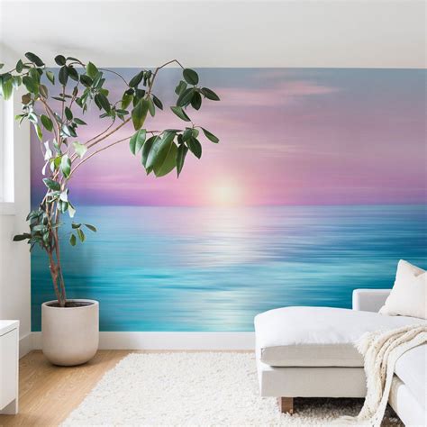 Dreamy Sunset Wall Mural Viviana Gonzalez