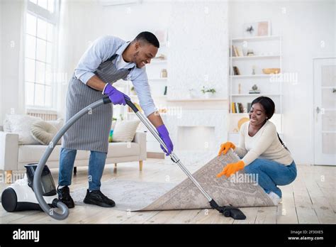 Man House Cleaning