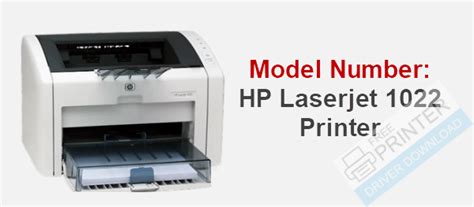 (Download) HP LaserJet 1022 Driver Download