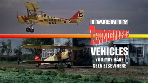 20 Thunderbirds vehicles you may have seen in other shows