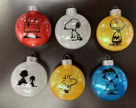 Peanuts Christmas Ornaments - Etsy