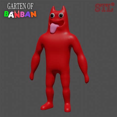 BANBAN FROM GARTEN OF BANBAN FAN ART | BGGT | 3D models download ...