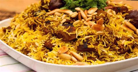 Machboos Laham Recipe: The National Dish of Kuwait | Afghan food recipes, Lamb biryani recipes ...