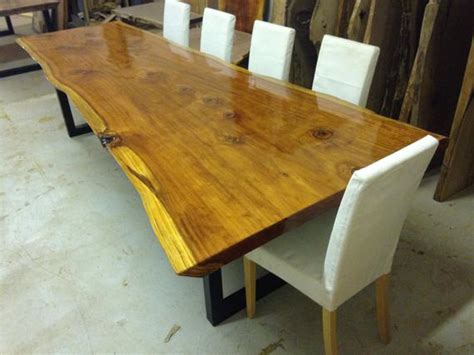 Live Edge Table Slab Table Live Edge Dining Table | Etsy