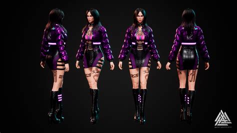 Cyberpunk fashion series - Bundle 1 in Characters - UE Marketplace