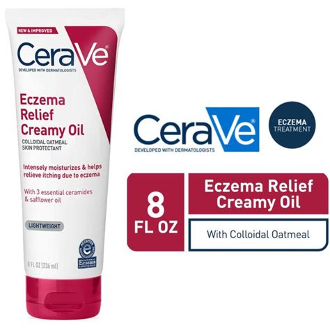 Cerave Eczema Relief Creamy Body Oil Itch Relief Moisturiser | Lazada Singapore