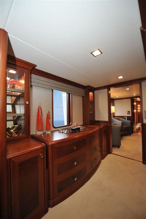 Nordhavn 120-Master Stateroom-Custom Yacht Interior Design-Destry Darr ...