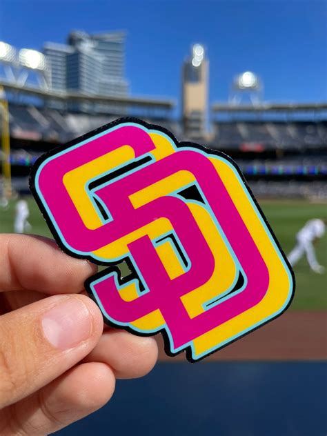 City Connect San Diego Padres Sticker Pack - Etsy