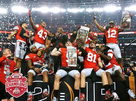 The Ohio State Buckeyes - Your National Champions - That's Cleveland ...