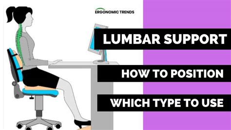 Where Should You Position the Lumbar Support on an Office Chair? (from ...