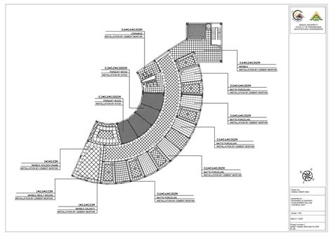 shopping mall project working drawing. on Behance