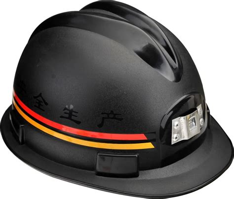 Miners helmet ABS material red and black optional-in Safety Helmet from ...