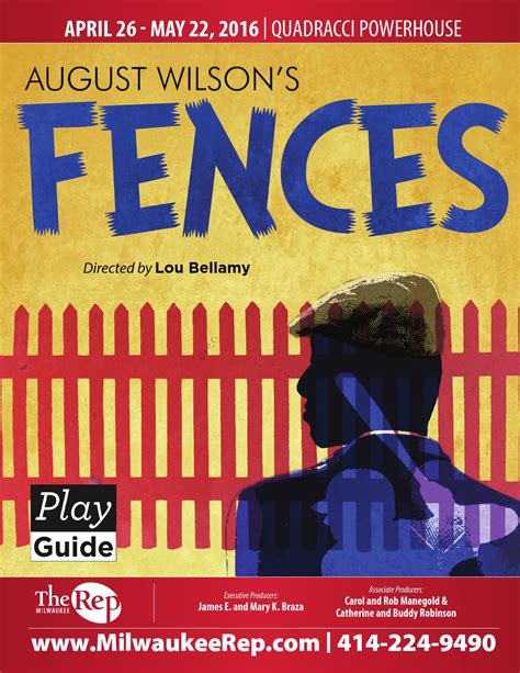 "Fences" Play Guide by Milwaukee Rep - Issuu