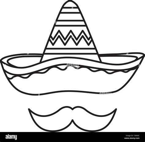 Mariachi Sombrero Drawing