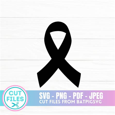 Cancer Ribbon Svg Cancer Awareness Svg Cancer Svg Breast - Etsy