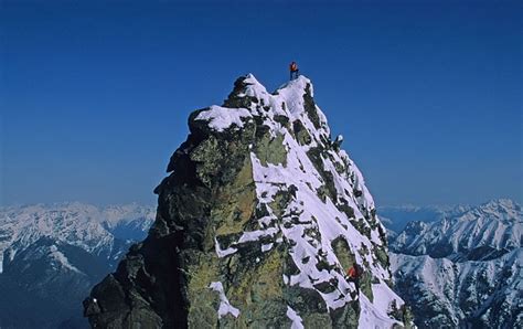 The summit of Mount Logan, Yukon. Tallest mountain in Canada, surpassed ...