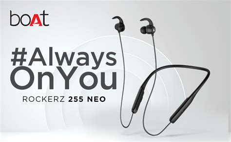 boAt Rockerz 255 Neo Wireless Earphone (Purple Haze) - Computech Store