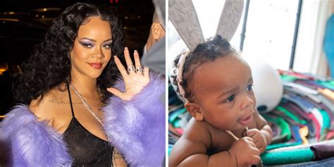 Rihanna Shares Cute Photos of Her Baby Son Dressed as an Easter Bunny | Flipboard