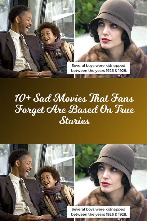 10 sad movies that fans forget are based on true stories – Artofit