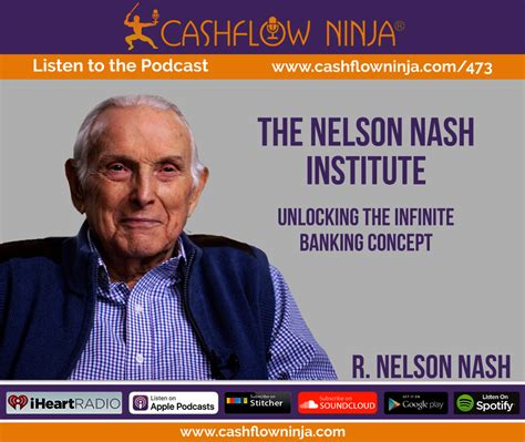 473: Nelson Nash: Unlocking The Infinite Banking Concept - Cashflow Ninja